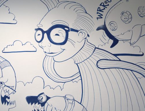 Mural at Creative Hill College