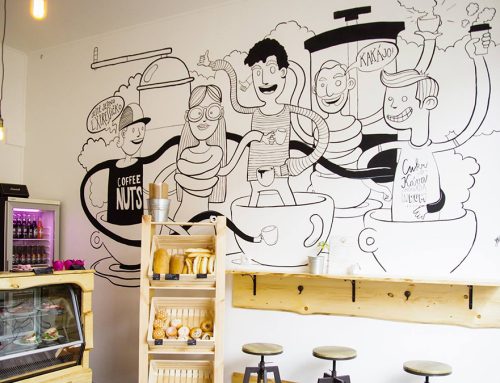 Vintage Coffee: Mural