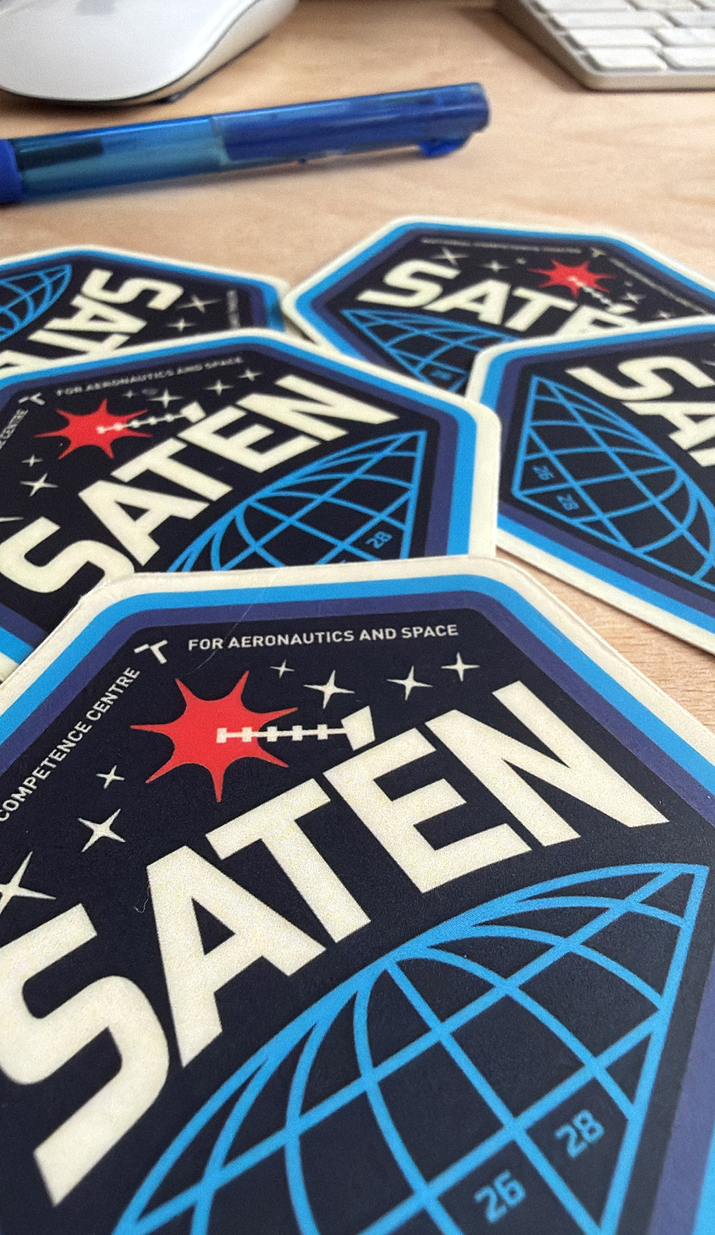 saten stickers